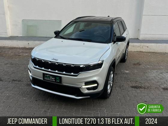 JEEP COMMANDER 1.3 T270 TURBO FLEX LONGITUDE AT6 JEEP COMMANDER 1.3 T270 TURBO FLEX LONGITUDE AT6